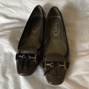 Tod’s Patent Leather Driving Shoe